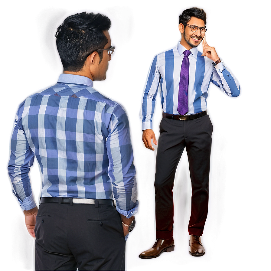 Professional Interview Outfit Png 06122024 PNG