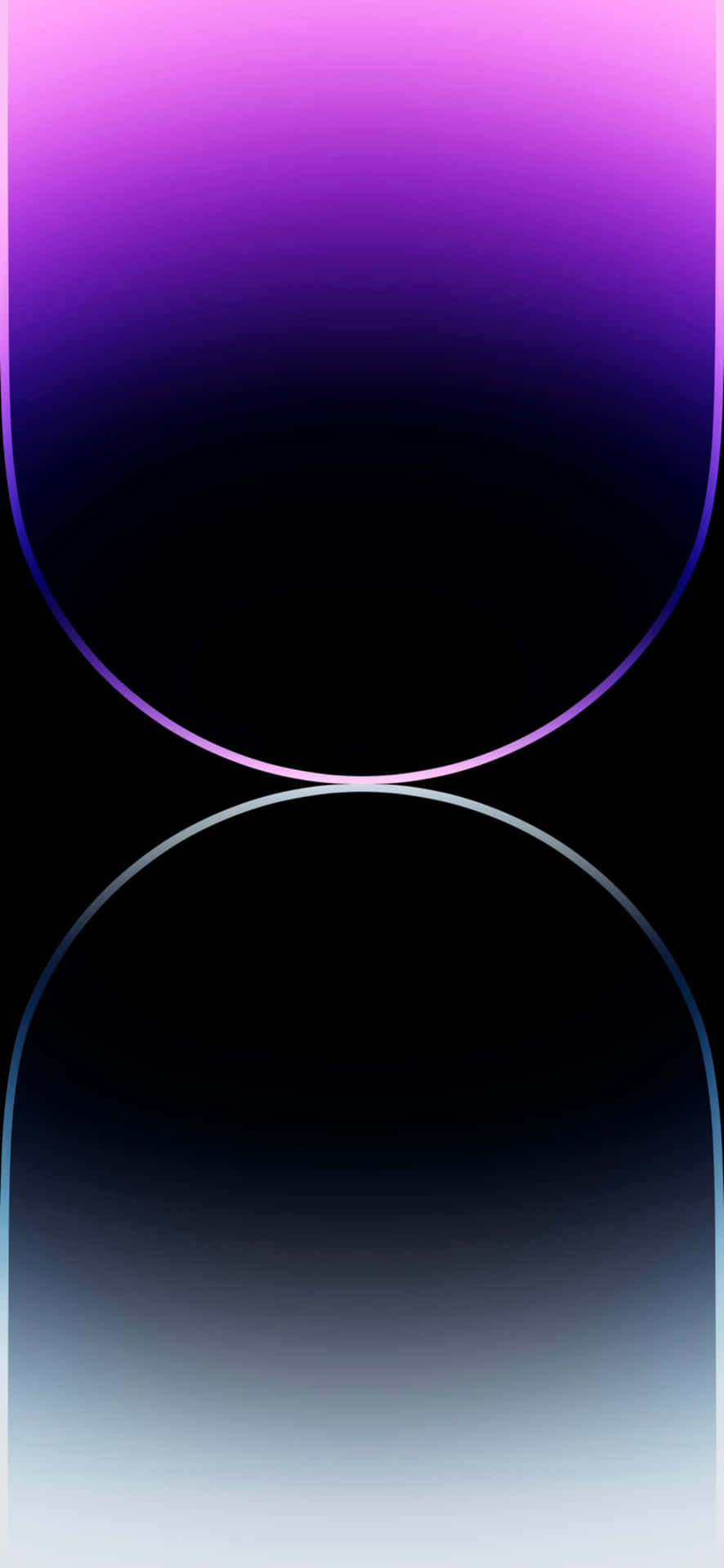 A Purple And Black Background With A Curved Shape Wallpaper