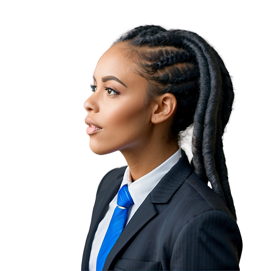 Professional Looks With Dreadlocks Png Wrm98 PNG
