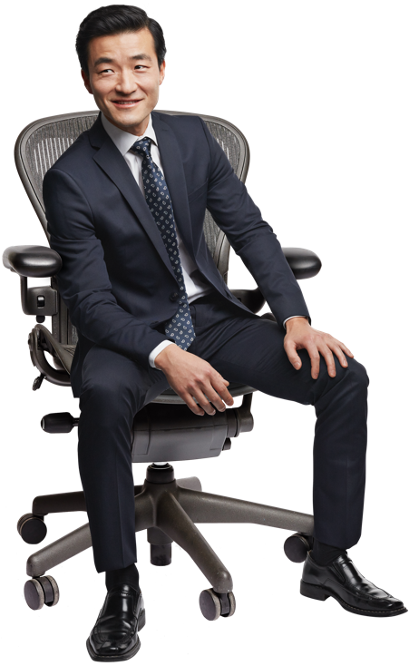 Professional Man Sittingin Office Chair.png PNG