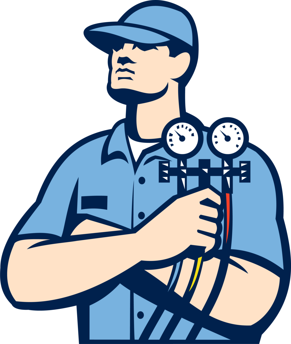 Professional Mechanicwith Gauges PNG