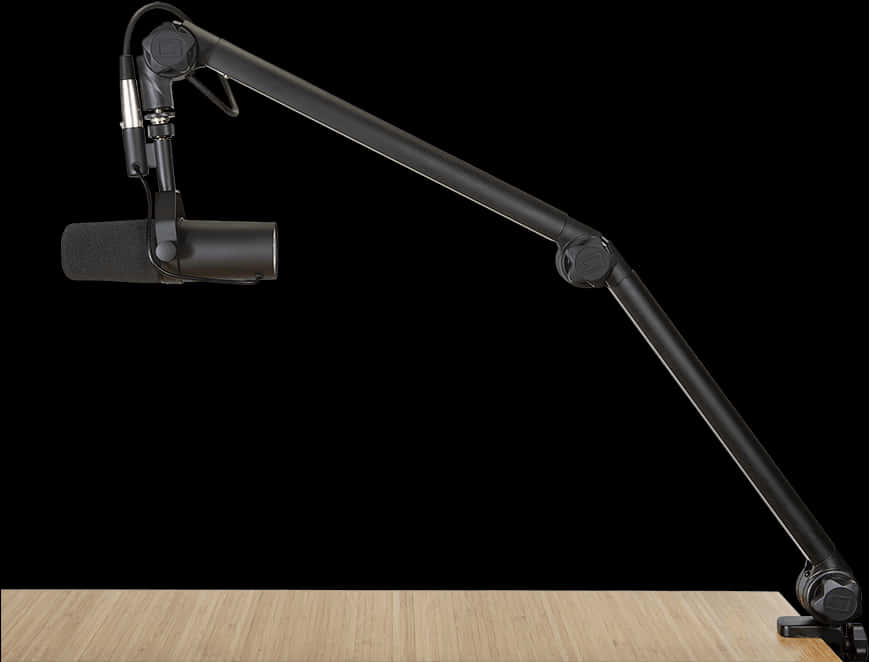 Professional Microphone Arm Stand PNG
