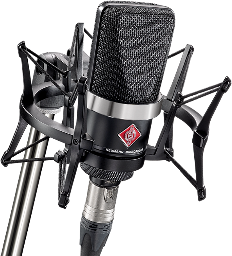 Professional Neumann Studio Microphone PNG