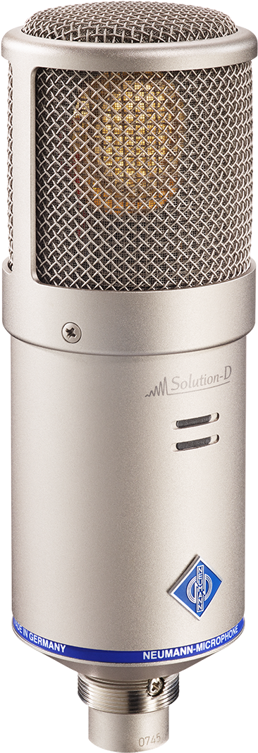 Professional Neumann Studio Microphone PNG