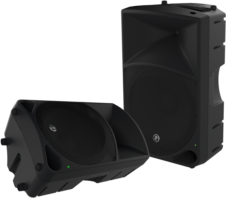 Professional P A Speakers Set PNG