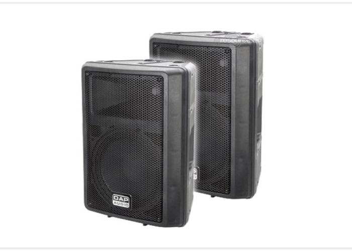 Professional P A Speakers Set PNG