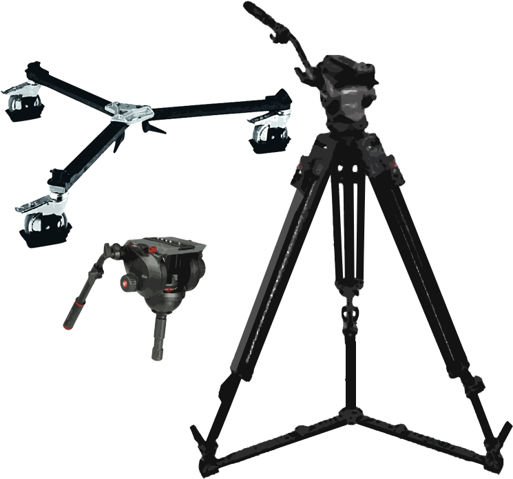 Professional Photography Tripodand Boom Arm PNG