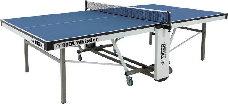 Professional Ping Pong Table T I G E R Whistler PNG