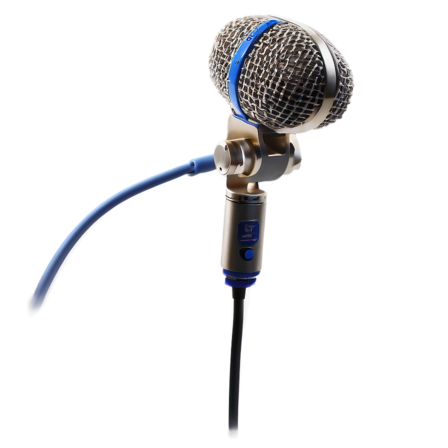 Professional Podcast Microphone Png 06202024 PNG