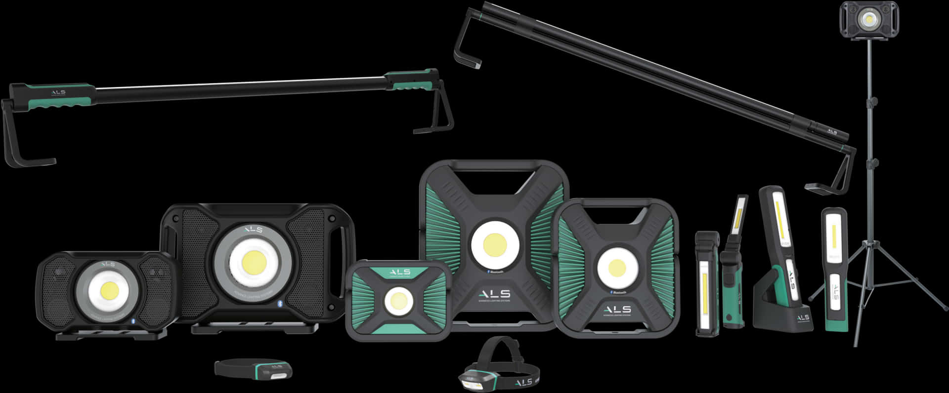 Professional Portable Lighting Equipment Set PNG