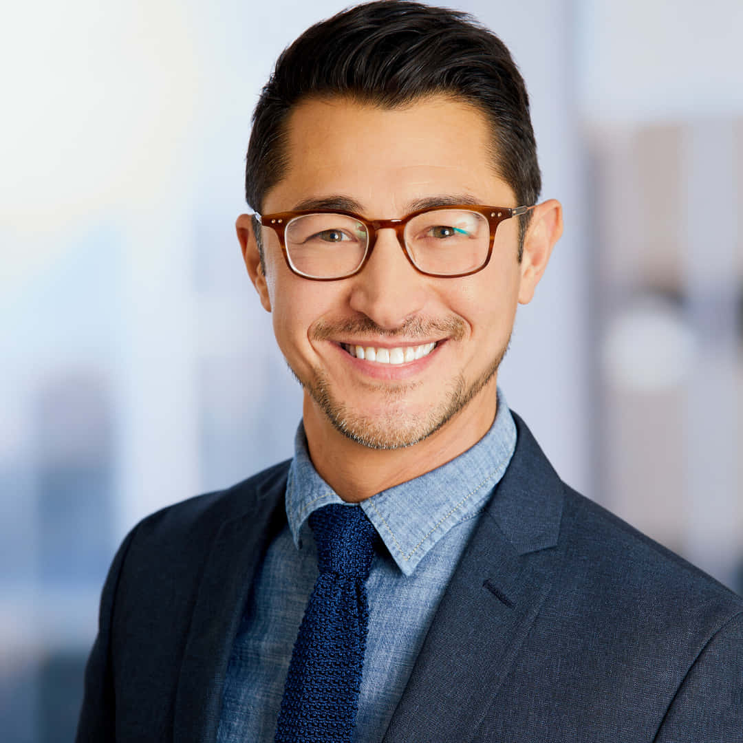 Man With Glasses Professional Profile Picture