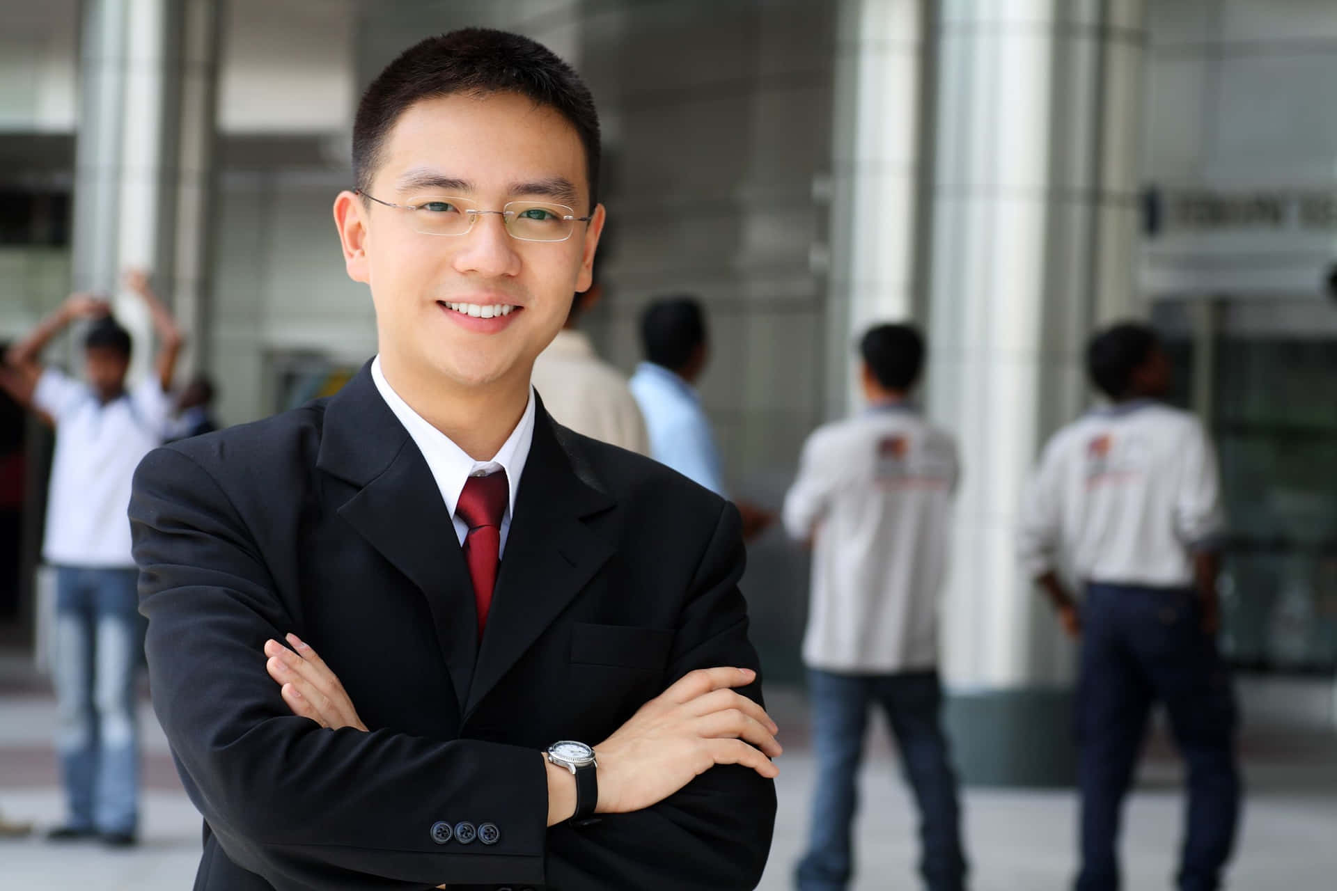 Asian Man Professional Profile Picture