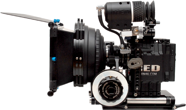 Professional R E D Cinema Camera Setup PNG