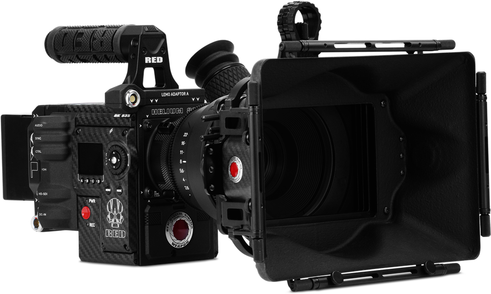 Professional R E D Cinema Camera Setup PNG