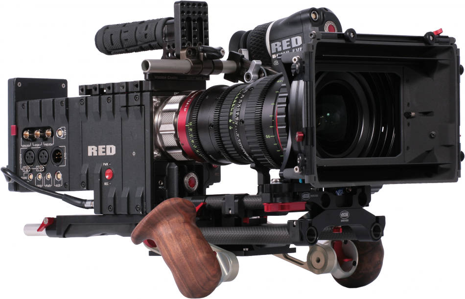 Professional R E D Digital Cinema Camera Setup PNG