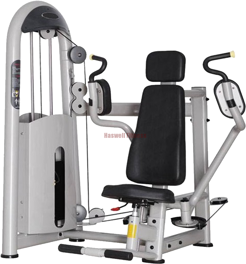 Professional Seated Row Machine Gym Equipment PNG