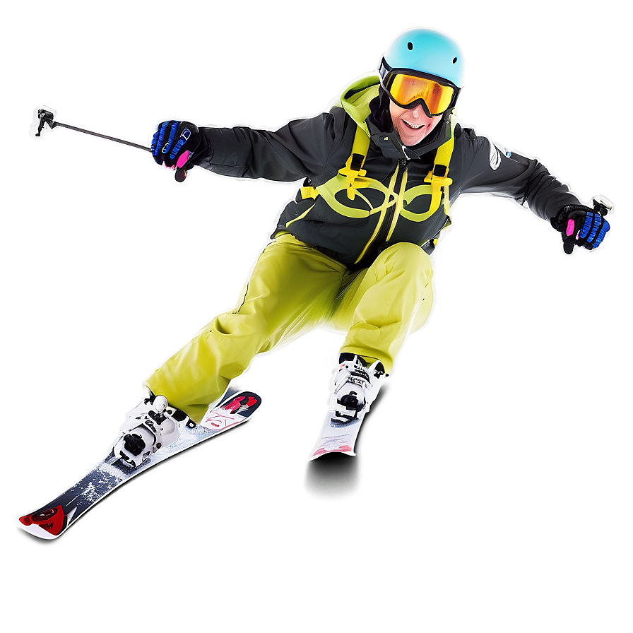 Download Professional Skier Png Trb | Wallpapers.com