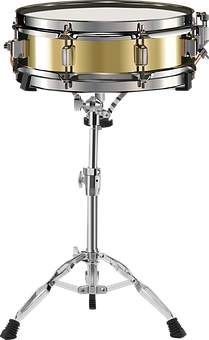Professional Snare Drumon Stand PNG