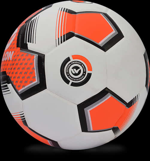 Professional Soccer Ball Design PNG