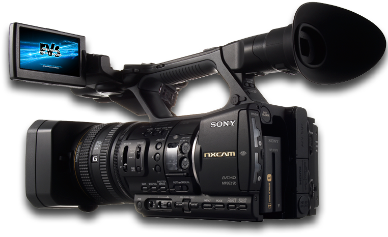 Professional Sony Camcorder PNG