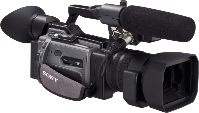 Professional Sony Video Camera PNG