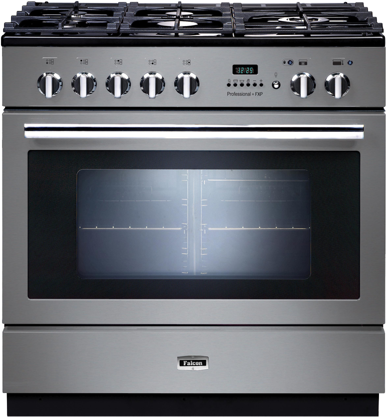 Professional Stainless Steel Gas Stovewith Oven PNG