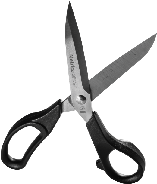 Professional Stainless Steel Scissors PNG