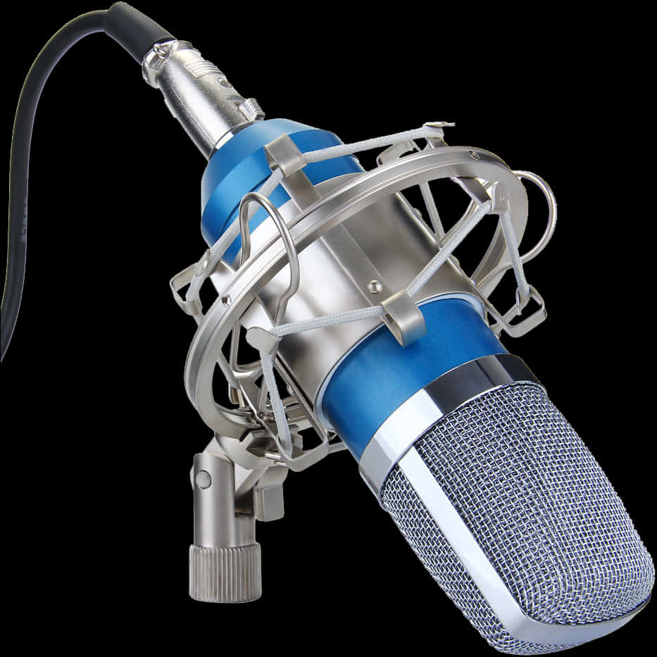Professional Studio Microphone PNG