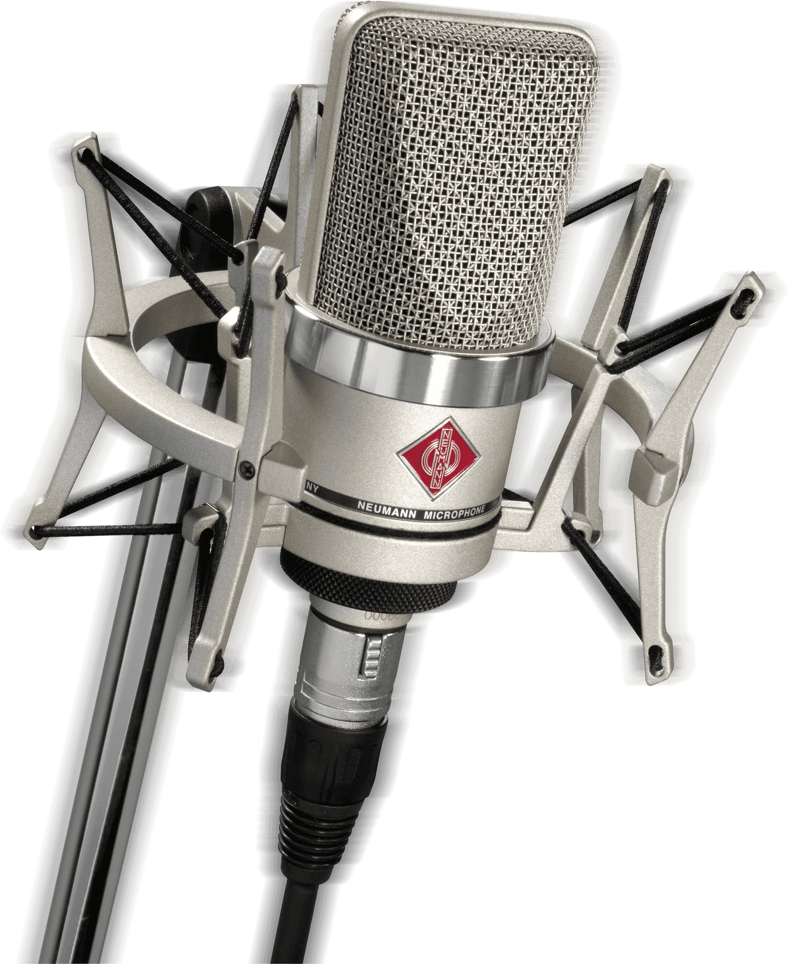 Professional Studio Microphone PNG