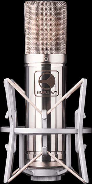 Professional Studio Microphone PNG