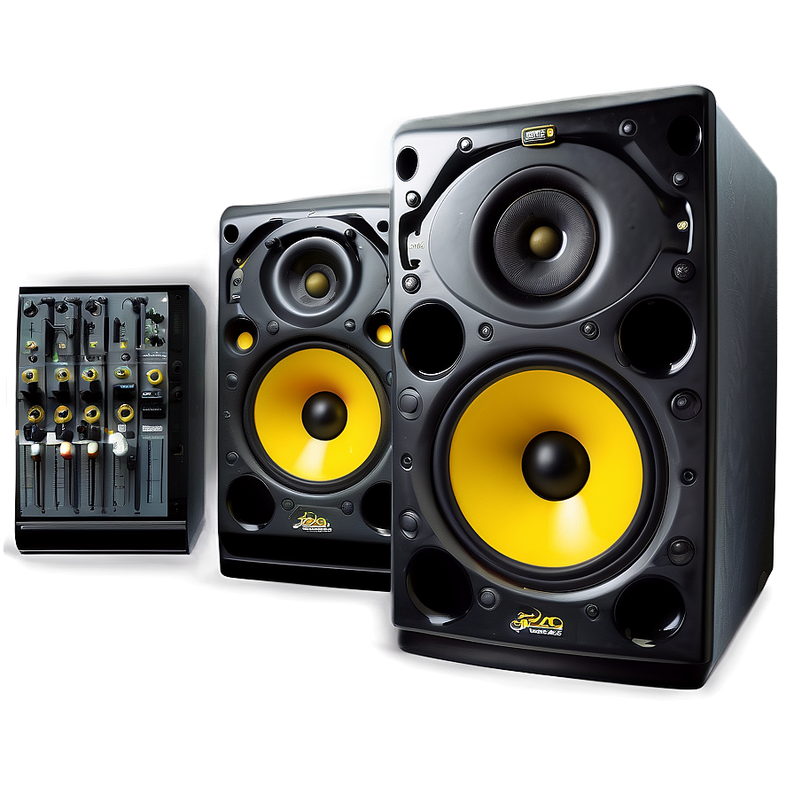Professional Studio Monitor Png Gso35 PNG