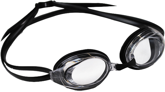 Professional Swimming Goggles PNG