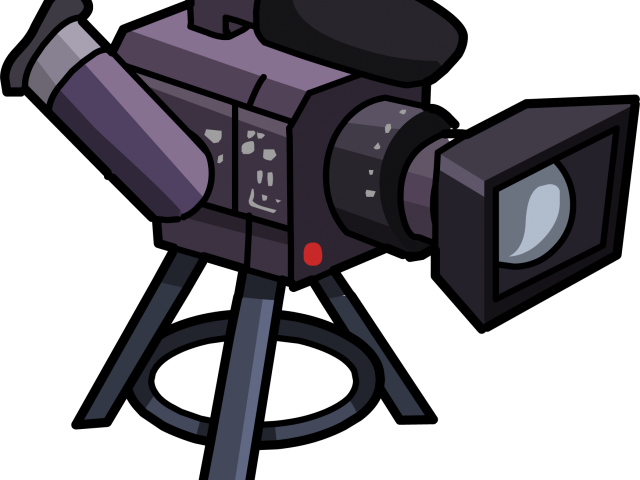 Professional Video Camera Cartoon PNG