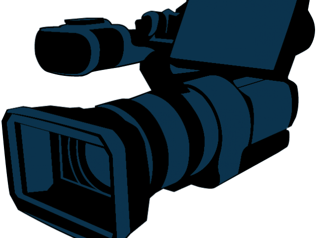 Professional Video Camera Silhouette PNG