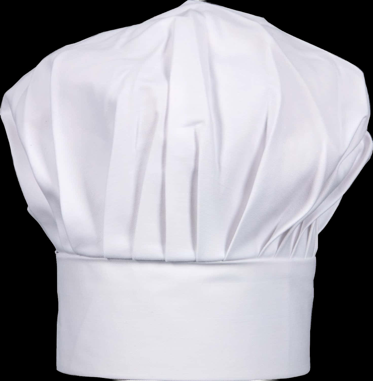 Professional White Chef Hat PNG