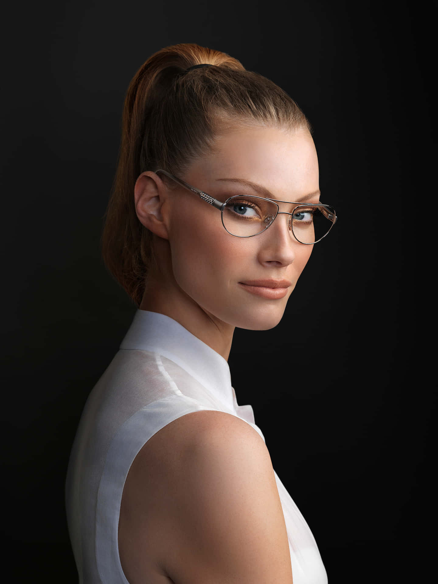 Professional Womanin Glasses Wallpaper