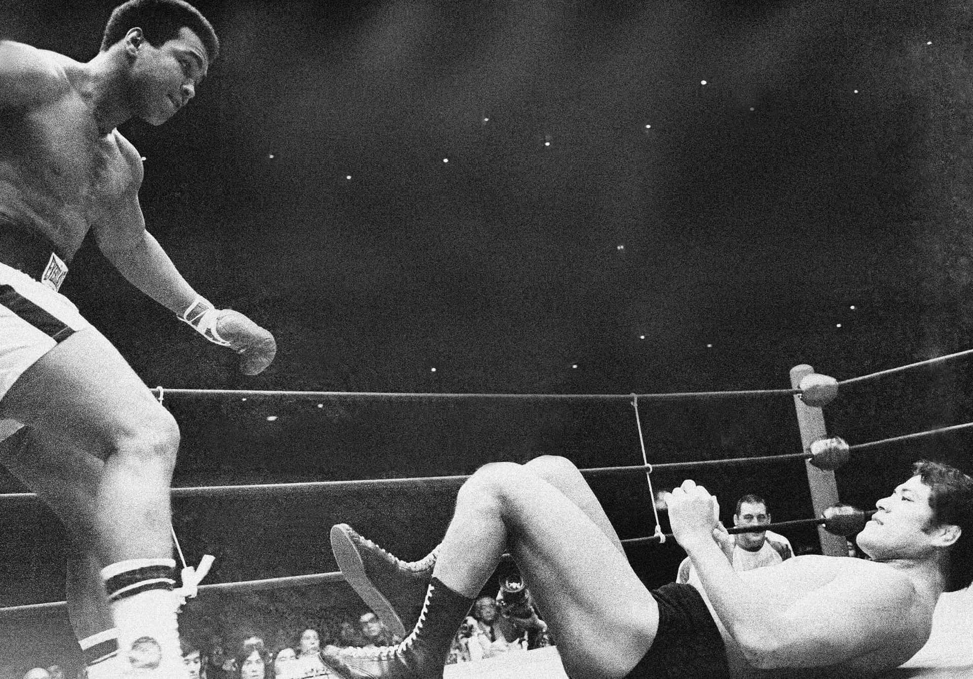 Lottatoreprofessionista Antonio Inoki Sfondo