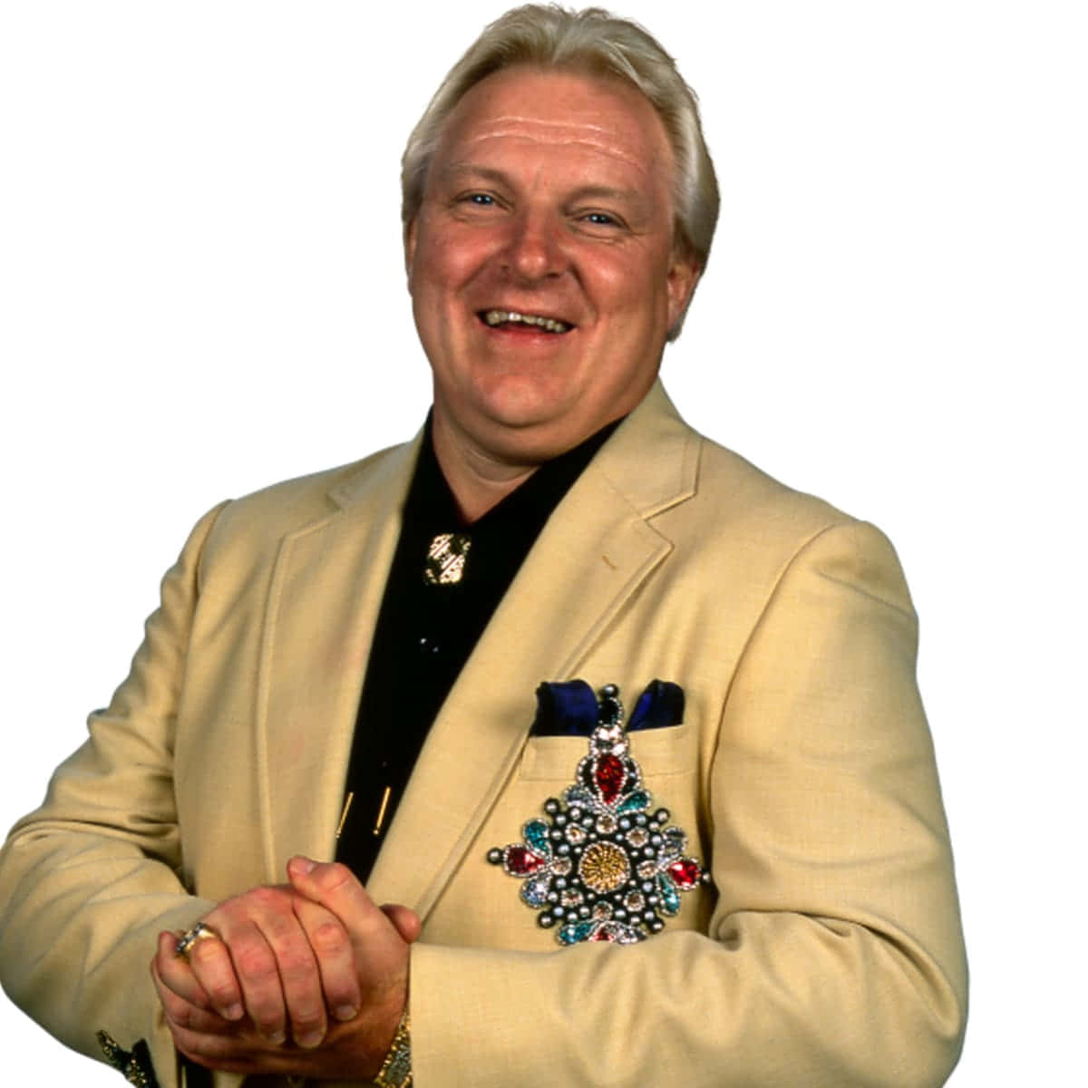 The Inimitable Bobby "The Brain" Heenan, Icon of Pro Wrestling Wallpaper