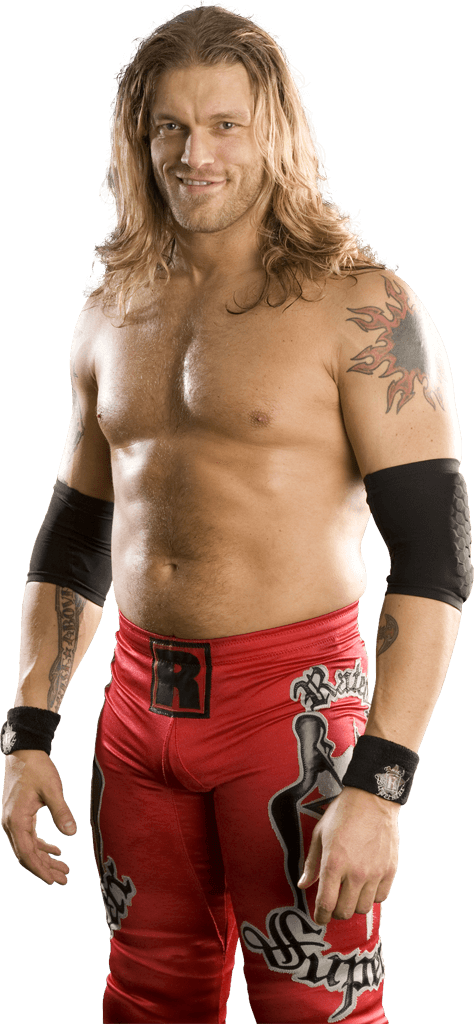 Professional Wrestlerin Red Attire PNG