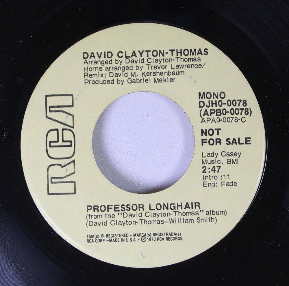 Canciónde Professor Longhair De David Clayton-thomas En Vinilo Fondo de pantalla