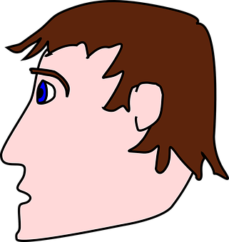 Profile Cartoon Man Illustration PNG