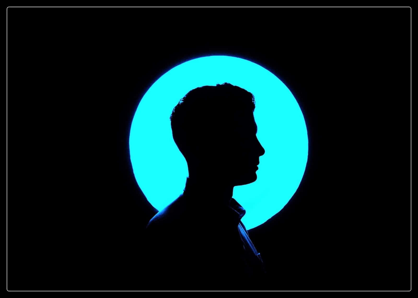 Silhouetted Man Profile Picture