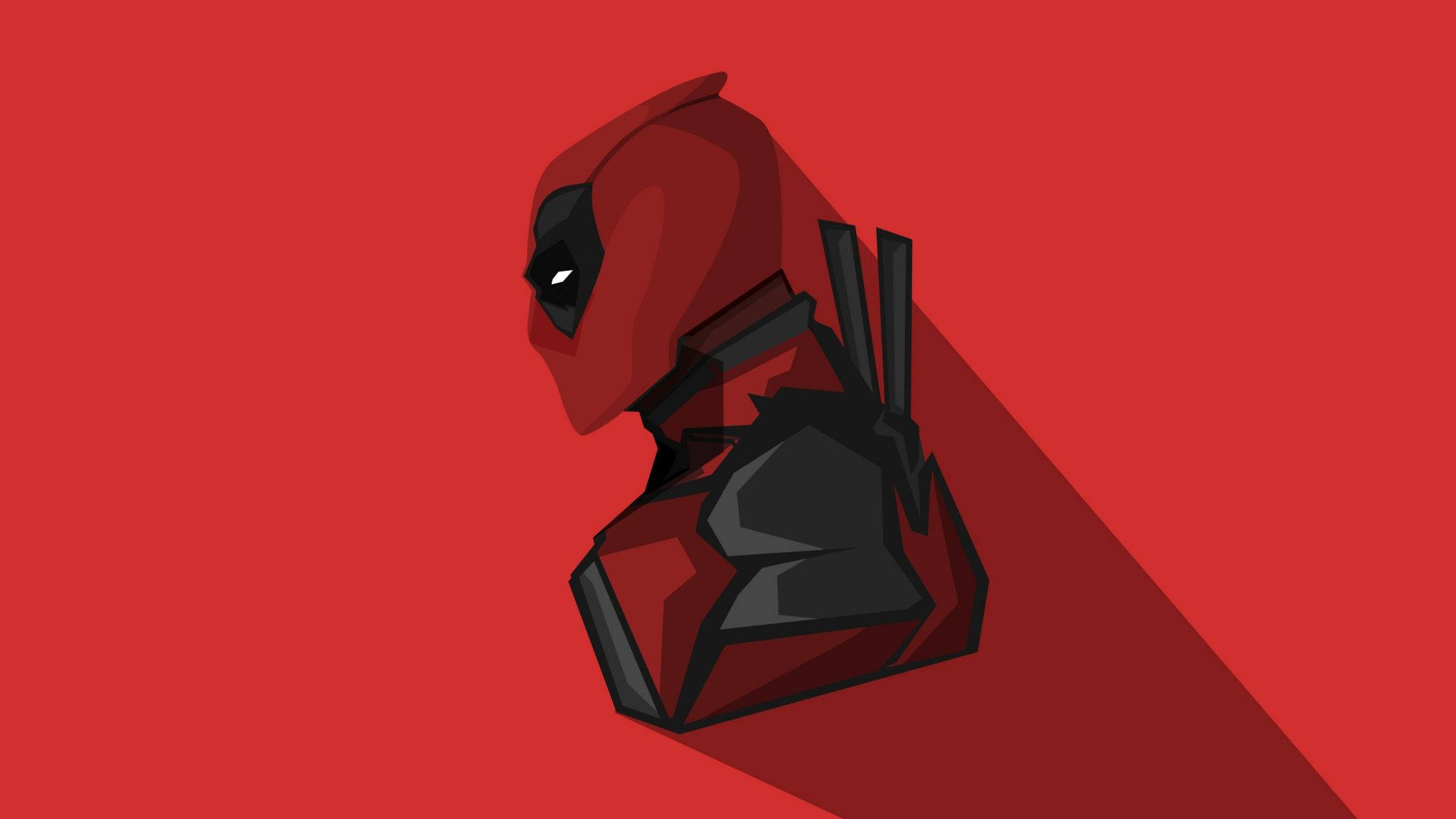 Profile Picture Deadpool Vector Art Wallpaper