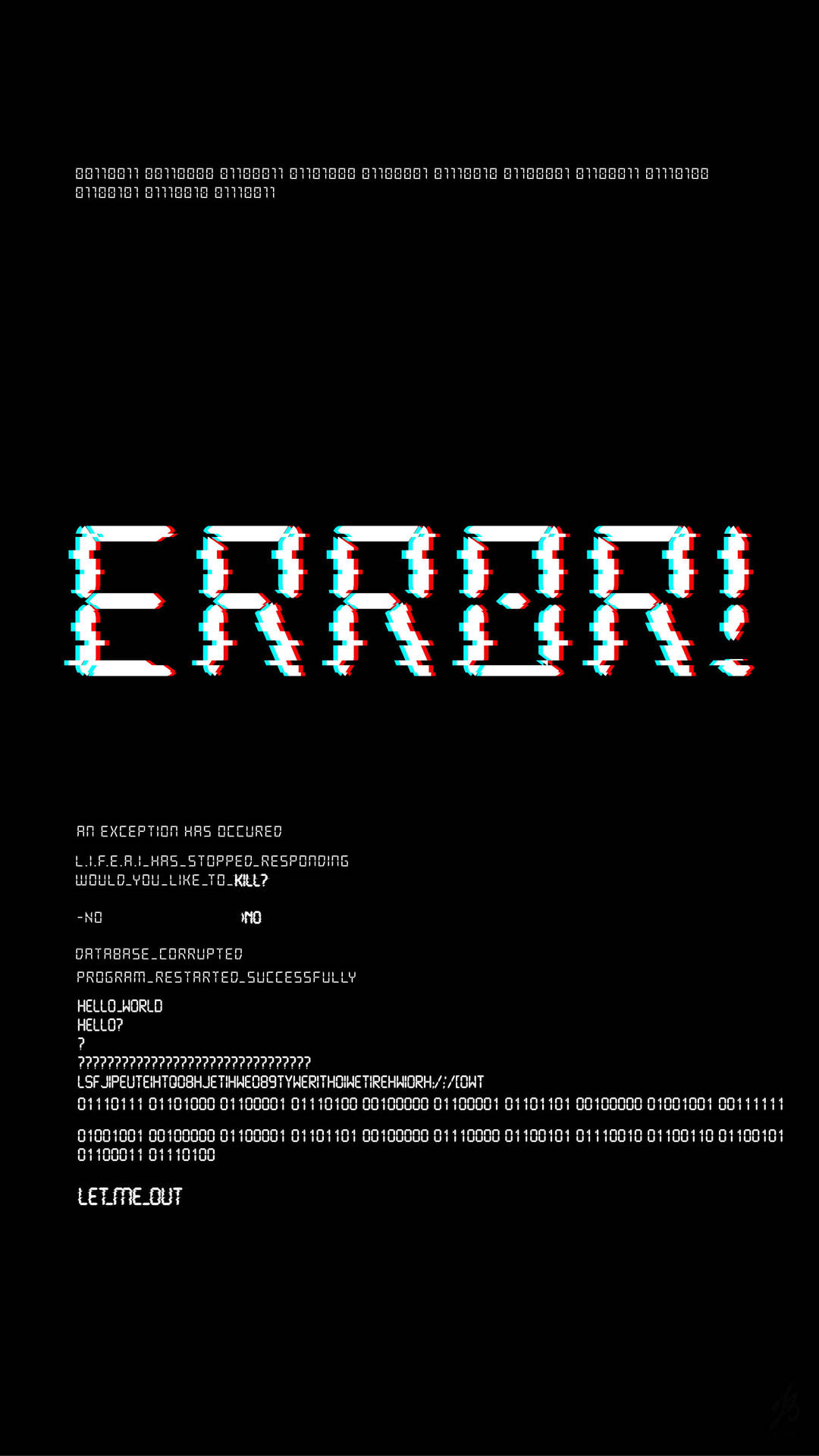 Programming Iphone Error Notification