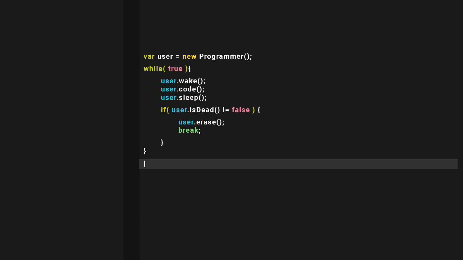 Programming Routine Code Wallpaper