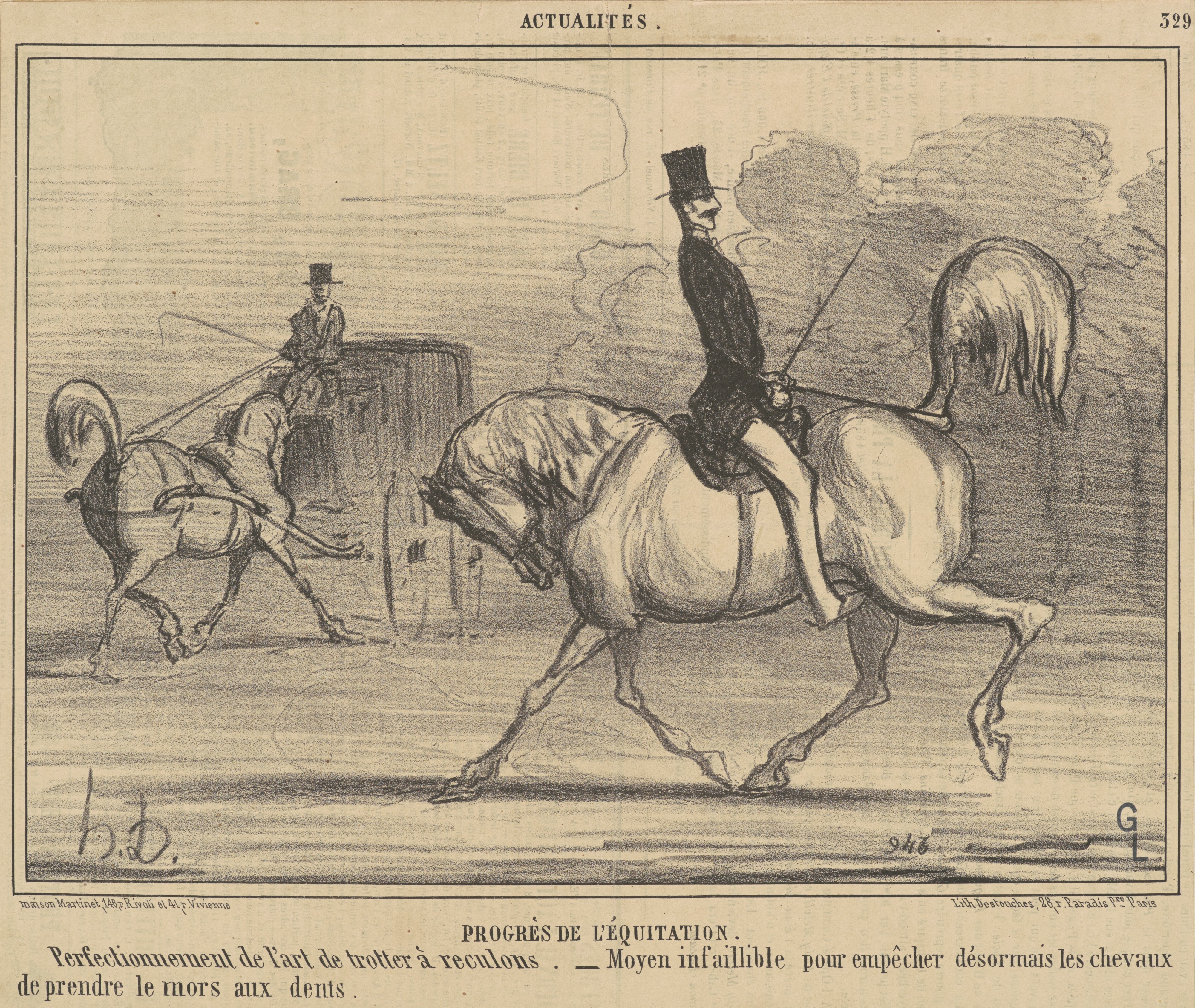 Progrès de l'équitation Wallpaper