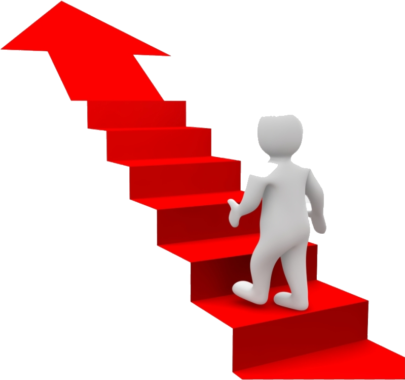 Progress_ Upward_ Stairs_3 D_ Concept PNG