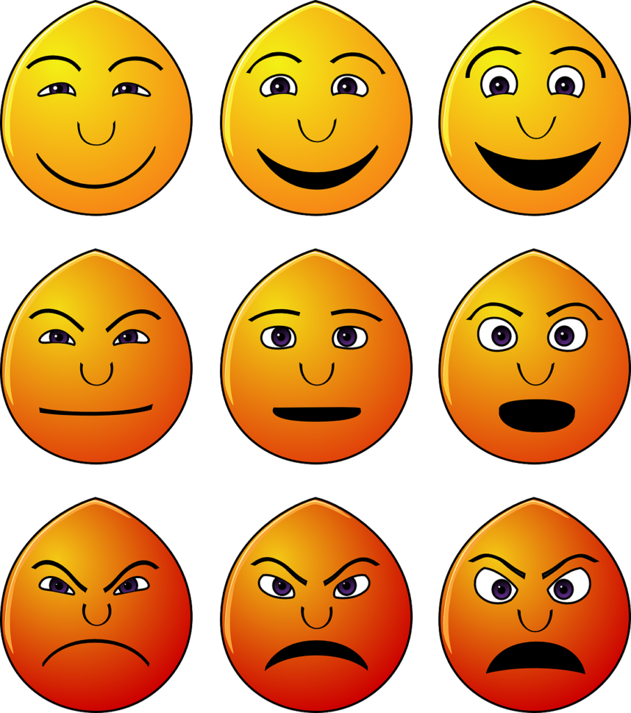 Progressionof Anger Emoji Set PNG