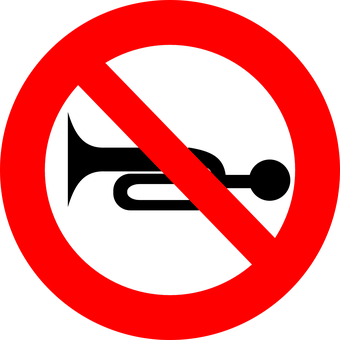 Prohibition Sign Graphic PNG