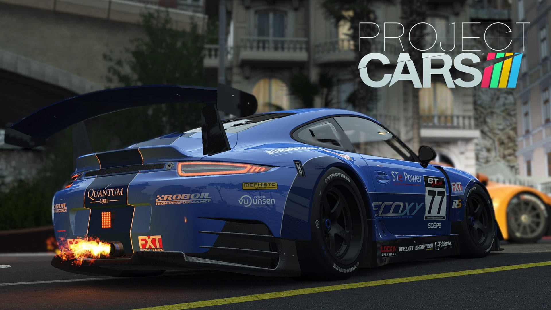 Project Cars 2 Porsche Blu Sfondo
